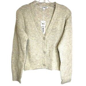 Steve Madden Knit button Cardigan MEDIUM (899)